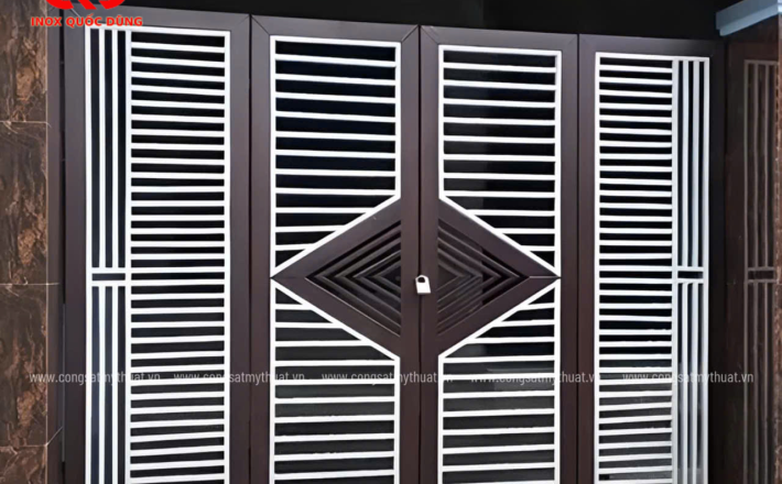 CỬA CỔNG SẮT CAO CẤP